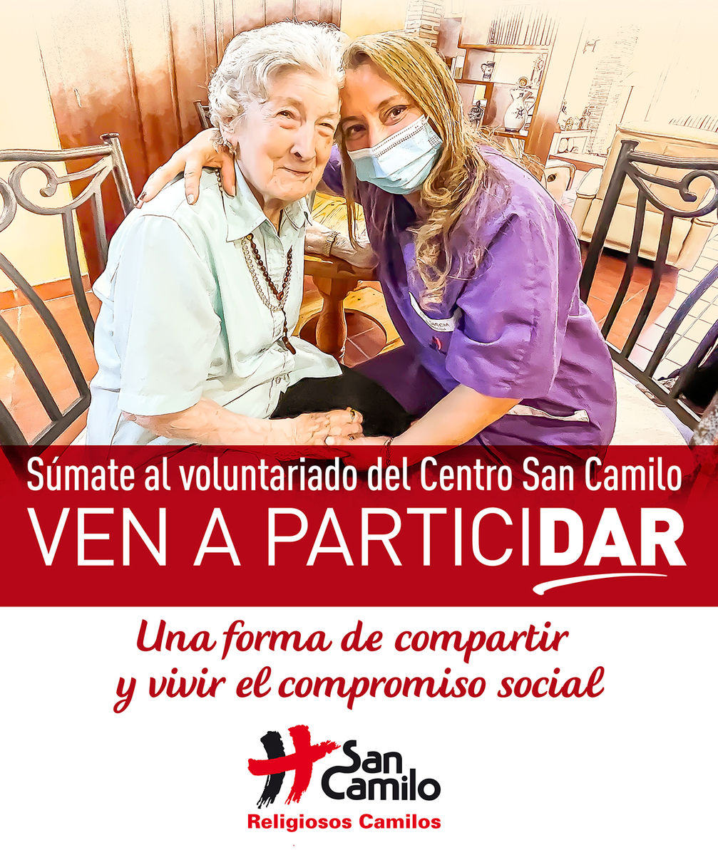 Súmate al voluntariado del Centro San Camilo