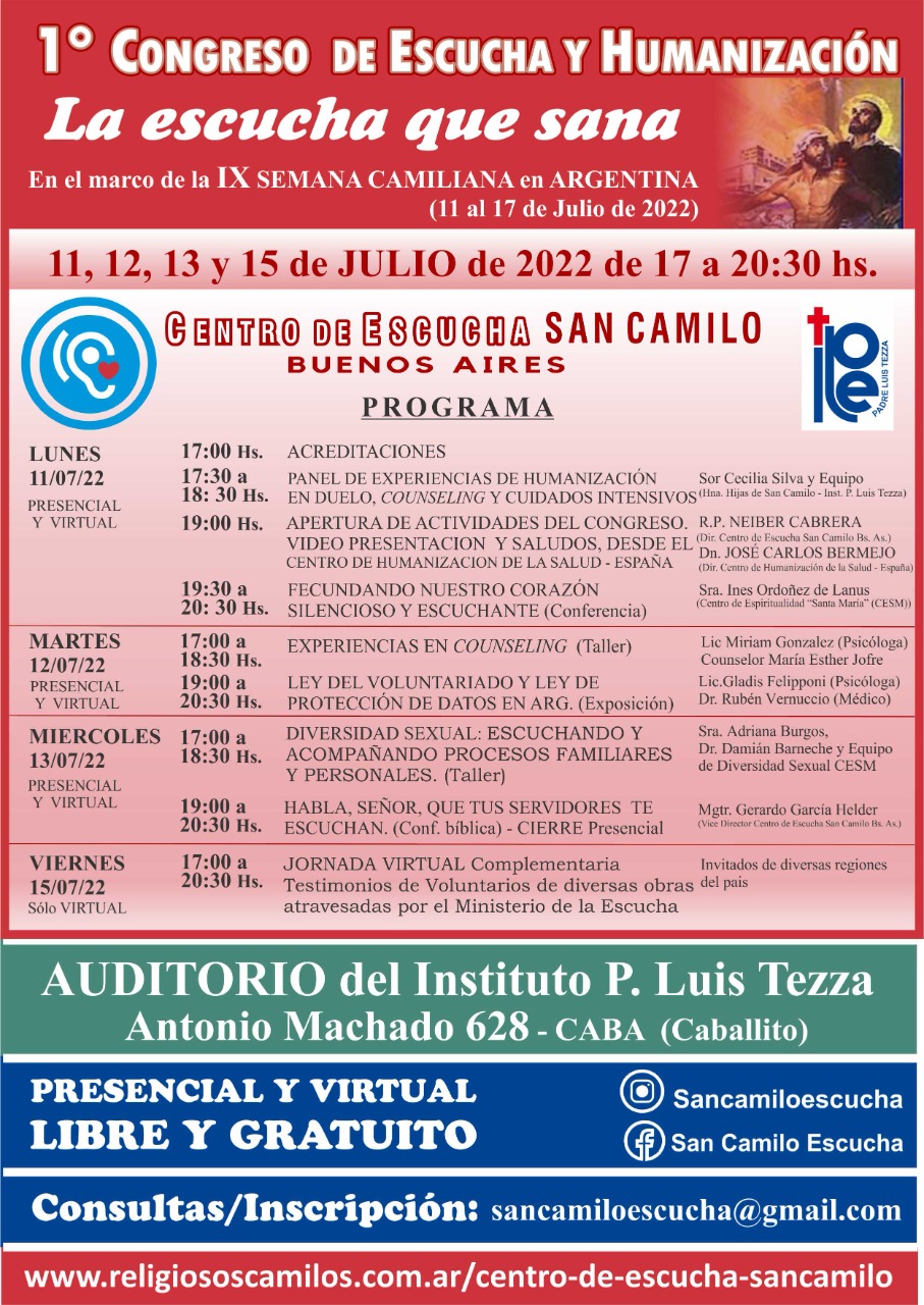 Próximo congreso online Argentina