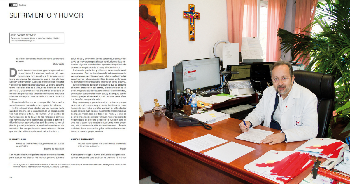Sufrimiento y humor